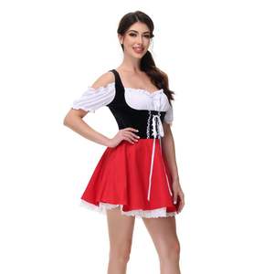 2025 Blue Sexy Women Oktoberfest Dress <strong>Ladies</strong> Woman Bavarian <strong>German</strong> Wench Waitress Serving Maid Costume Beer Girl Fancy <strong>Clothing</strong> - Product Image 2