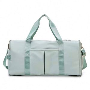 Sac de voyage week-end grande capacité imperméable avec logo personnalisé, pour femmes, sport, yoga, gym, fabriqué en usine BSCI - Product Image 6