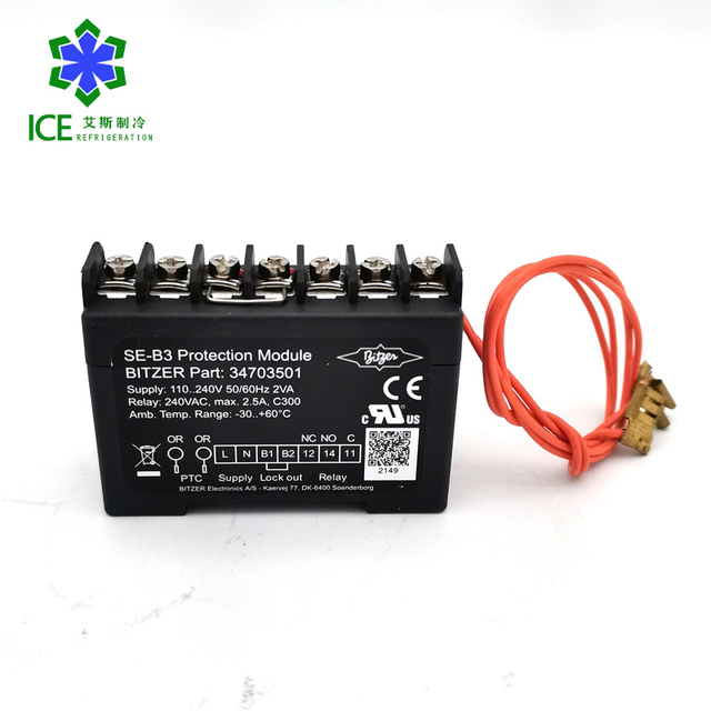 SE-B3 34703501 Lodam Motor Protector  for Bitzer Refrigeration Compressor