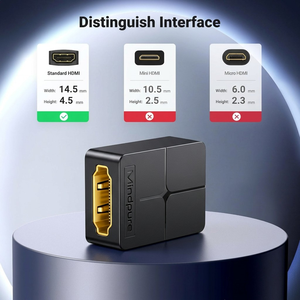 ตัวเชื่อมต่อ HDMI Mindpure 4K 60Hz แบบตัวเมียต่อกับตัวเมีย อะแดปเตอร์ HDMI 2.0 ตัวต่อขยายสัญญาณ สำหรับ Nintendo Switch Xbox PS5/<span class=keywords><strong>4</strong></span> Roku TV Stick - Product Image 3