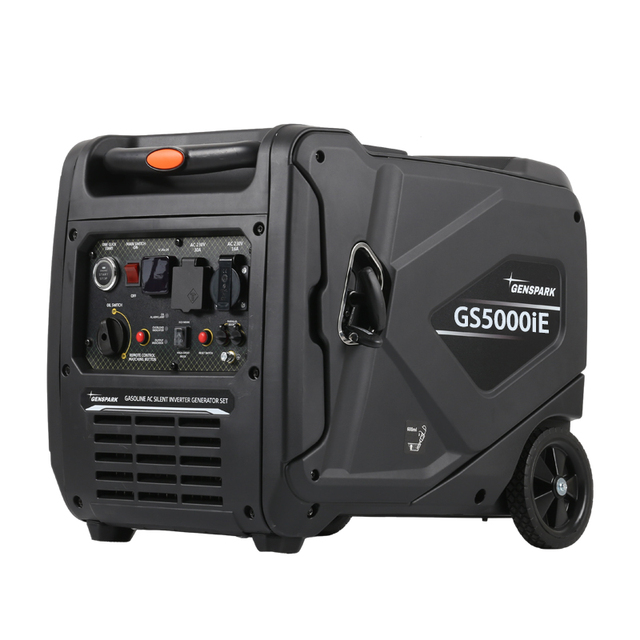 Small Gasoline Oil Generator with Electric Start for Home / 3500W 3700W 3.7kW Mini Portable Inverter Super Silent Generator