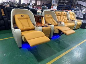 Sillón Reclinable Eléctrico <span class=keywords><strong>de</strong></span> Cuero Moderno y Lujoso, Mueble Popular para Cine en Casa con Logotipo Personalizable - Product Image 5