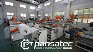 Pansatec Plastic Extruder Machinery Air Bubble Strech Film Making Machine