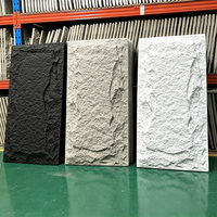 Panneaux muraux en pierre PU pour extérieur, imperméables, résistants aux UV, légers, imitation roche artificielle pour revêtement de façade extérieur
