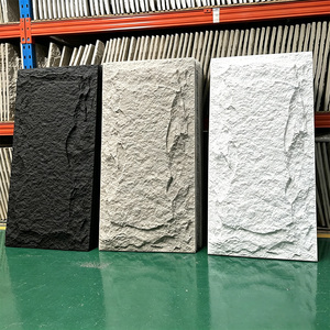 Paneles de Pared de Piedra PU para Exteriores, Resistentes al Agua y a los Rayos UV, Ligeros, de Imitación de <span class=keywords><strong>Roca</strong></span> Artificial para Revestimiento de Edificios Exteriores - Product Image 1