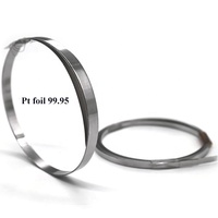 Film mince en feuille de platine 1*0,05 mm pour contrepôts, pureté 99,95 %, pour applications médicales et de laboratoire, marque JYDZ, modèle Pt-02