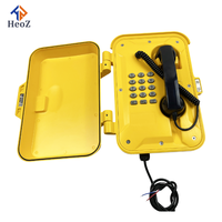 Proveedor de China Caja de llamadas de emergencia al aire libre Ip66 Metro Punto de ayuda Teléfono ferroviario Auricular resistente a la intemperie Teléfono resistente