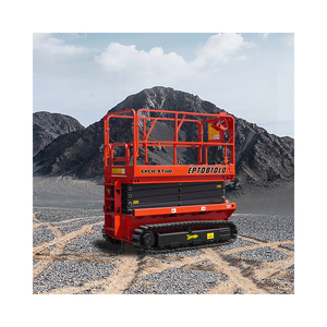 ลิฟท์กรรไกรไฟฟ้าเคลื่อนที่ปลอดภัยและปลอดภัยสำหรับการก่อสร้างอินโดนีเซีย - Product Image 5