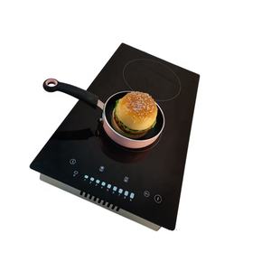 Cuisinière électrique en céramique multifonction haute puissance à double anneau avec commande tactile pour la maison 2400W - Product Image 3