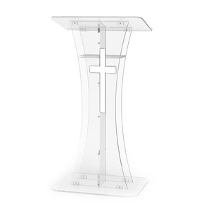 Pupitre VONVIK vente en gros podium en acrylique <span class=keywords><strong>chaire</strong></span> d'église <span class=keywords><strong>chaire</strong></span> personnalisée pour l'école <span class=keywords><strong>de</strong></span> l'église - Product Image 1