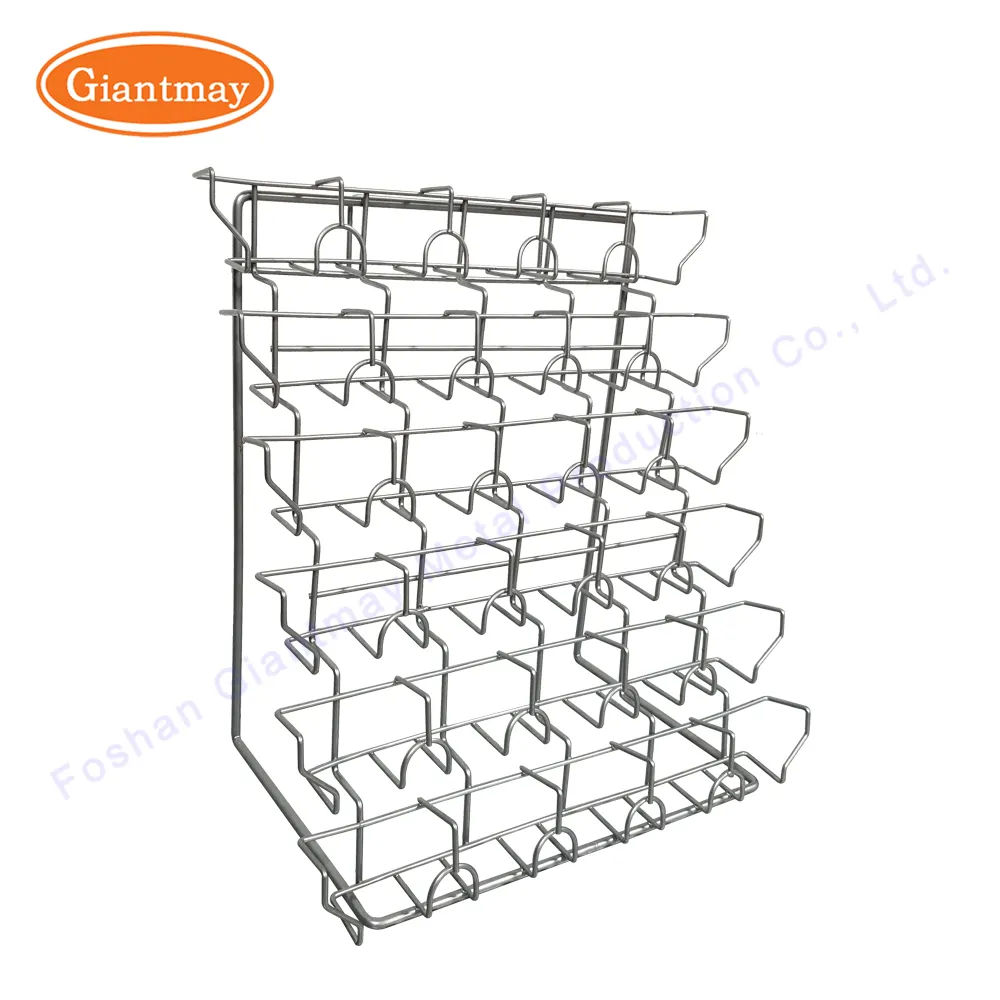 Free Standing 30 Pockets Book Store Magazine Book Display Rack Metal Wire Greeting Card Display Stand