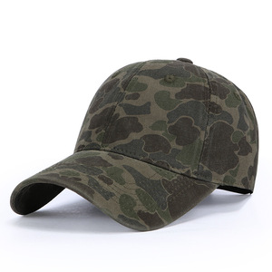Camouflage Baseball <b>Cap</b> Curved Brim Adjustable Unisex Cotton <b>Camo</b> Dad Hat For Outdoor Sports - Product Image 3