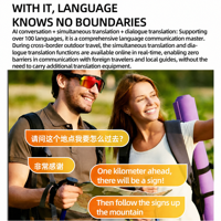Lunettes de sport intelligentes anti-tremblement pour la photographie en extérieur, caméra 8MP, traduction en temps réel, lunettes de soleil de sport, lunettes intelligentes pour le cyclisme