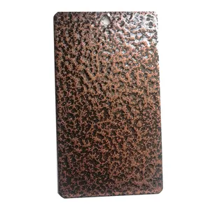 Groothandel brons metalen coating-Pure Polyester Antiek Brons/Koper Ruwe Hamer Textuur Poeder Coating voor Stalen Ijzeren Poort