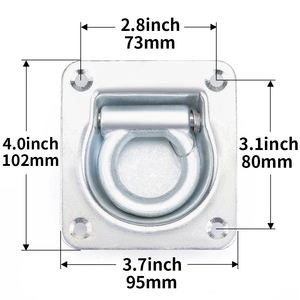 Porte-clés universel <span class=keywords><strong>d</strong></span>'<span class=keywords><strong>arrimage</strong></span> de camion van anneaux <span class=keywords><strong>d</strong></span>'<span class=keywords><strong>arrimage</strong></span> de plancher accessoires de camion <span class=keywords><strong>anneau</strong></span> <span class=keywords><strong>d</strong></span>'<span class=keywords><strong>arrimage</strong></span> de plancher - Product Image 2