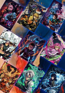 Oferta Especial: Tarjetas Coleccionables de Bestias Míticas de Demon Slayer y Pokémon, Despegables y Revelables - Product Image 4