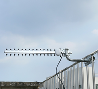 Haut-Gain 25dBi pour SMA mâle antenne sans fil extérieure 4G/2.4G WiFi amplificateur 1.5m câble Omni Yagi antenne Communication