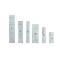 Etiquetas RFID de Tela Lavables y Flexibles, Mini Etiqueta RFID UHF para Ropa y Textiles, NFC, Frecuencia 860-960MHz