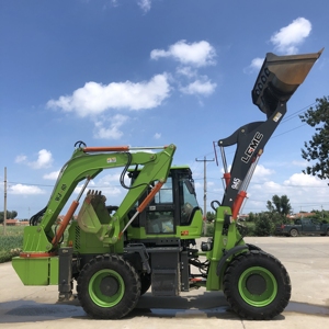 รถตักล้อยาง LC945 แบบมีหลุมขุดด้านหลัง รถขุดตักอเนกประสงค์สำหรับชุดอุปกรณ์เครื่องจักรก่อสร้างครบชุด - Product Image 3