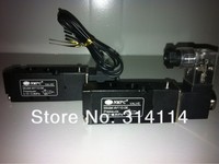 Vanne solénoïde pneumatique 4V110-06, 2 positions, 5 voies, port de 1/8 po, 0,8 MPa, pour machine de fabrication de masques, DC12 24V AC110