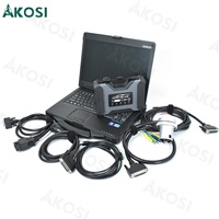 Herramienta de Diagnóstico para Autos y Camiones Super MB Pro M6 Xentry MB, Escáner de Diagnóstico MB C6 Star con Configuración Completa, Funciona en Autos y Camiones con Laptop CF53