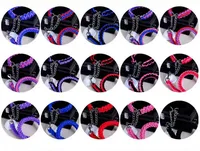 Ensemble collier et laisse pour chien en nylon tressé robuste de couleur personnalisée, ensemble de chaînes durables, laisse et collier pour chien réfléchissants de luxe et résistants