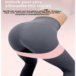 Bande élastique de yoga en TPE, équipement de fitness pour les hanches, outils d'entraînement de résistance unisexe, pour squats profonds, levée des fessiers, étirements - Product Image 3