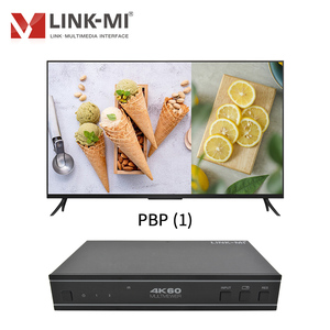 LINK-MI 4K60 2x1 multiviewer bức tường <span class=keywords><strong>video</strong></span> điều khiển cho 2.0b HDCP 2.2 tuân thủ liền mạch UHD <span class=keywords><strong>Video</strong></span> Switcher EDID RS232 điều khiển - Product Image 1
