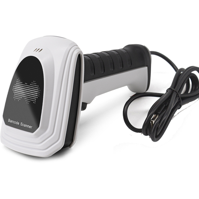 Cheap Handheld Wired Barcode Reader 1d 2d Barcode Gun High Performance Scanning Fast Wireless Barcode Scanner