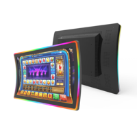 Monitor Curvo para Juegos de 32 Pulgadas, 1920*1080, Pantalla Táctil LCD Digital Personalizada para Interiores, con USB, Android, Linux
