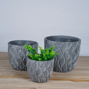 Eco-Friendly <strong>Cement</strong> Classic Vintage Hand Made American Style Indoor Nursery <strong>Plant</strong> Pots Wholesale - Product Image 3