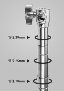 Support de fond de scène en acier inoxydable 2,8*3m, réglable, avec tige télescopique pour la photographie et la vidéo - Product Image 5
