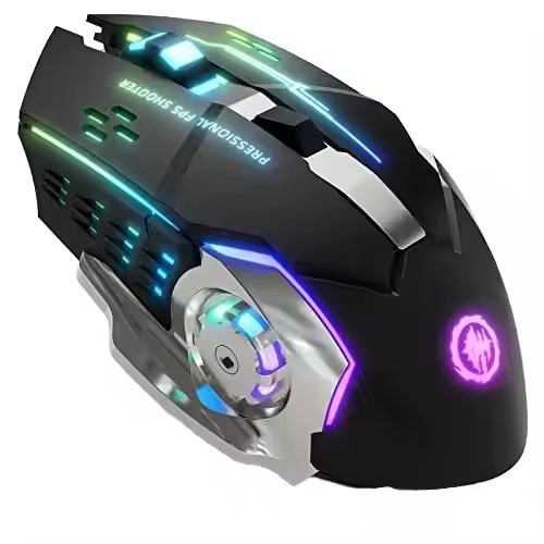 Wholesale Wireless Mouse Gaming Computer Silent Rechargeable BT Mouse USB Mechanical ESports Backlit Gaming Mouse for Pc Laptop
