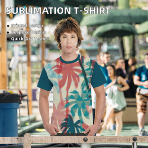 Camiseta Casual Extra Grande al por Mayor para Damas, 100% Poliéster, para Suministros de Oficina, Sublimación, Compras en Línea - Product Image 2