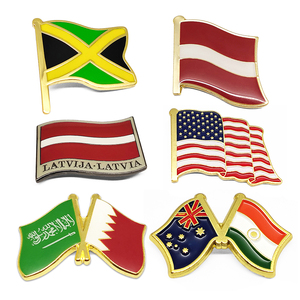 Pin de solapa de esmalte duro y blando con bandera americana al por mayor, diseño personalizado, tarjeta de soporte, recuerdo de EAU, pin de bandera personalizado para el Día Nacional - Product Image 6