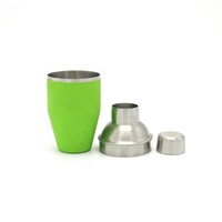 Rugod — outil de bar professionnel avec mélangeur, batteur et batteur, 250ml, Mini, outil pour Cocktail, Martini, 8oz, couleur verte gravée, pour mélange de boissons, en étain