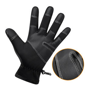 Guantes Deportivos de Invierno Unisex DSX de Algodón, Impermeables, Antideslizantes, Forrados de Piel, con Pantalla Táctil - Product Image 3