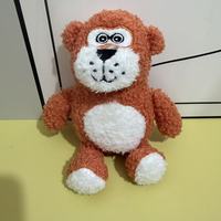Giocattoli per cani all'ingrosso con logo personalizzato, in peluche, con carta frusciante, resistenti ai morsi, per cuccioli, gatti e altri animali domestici