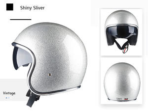 Nouveau casque de moto unisexe homologué DOT, demi-casque ouvert avec matériau ABS, haute sécurité pour toutes les saisons - Product Image 3