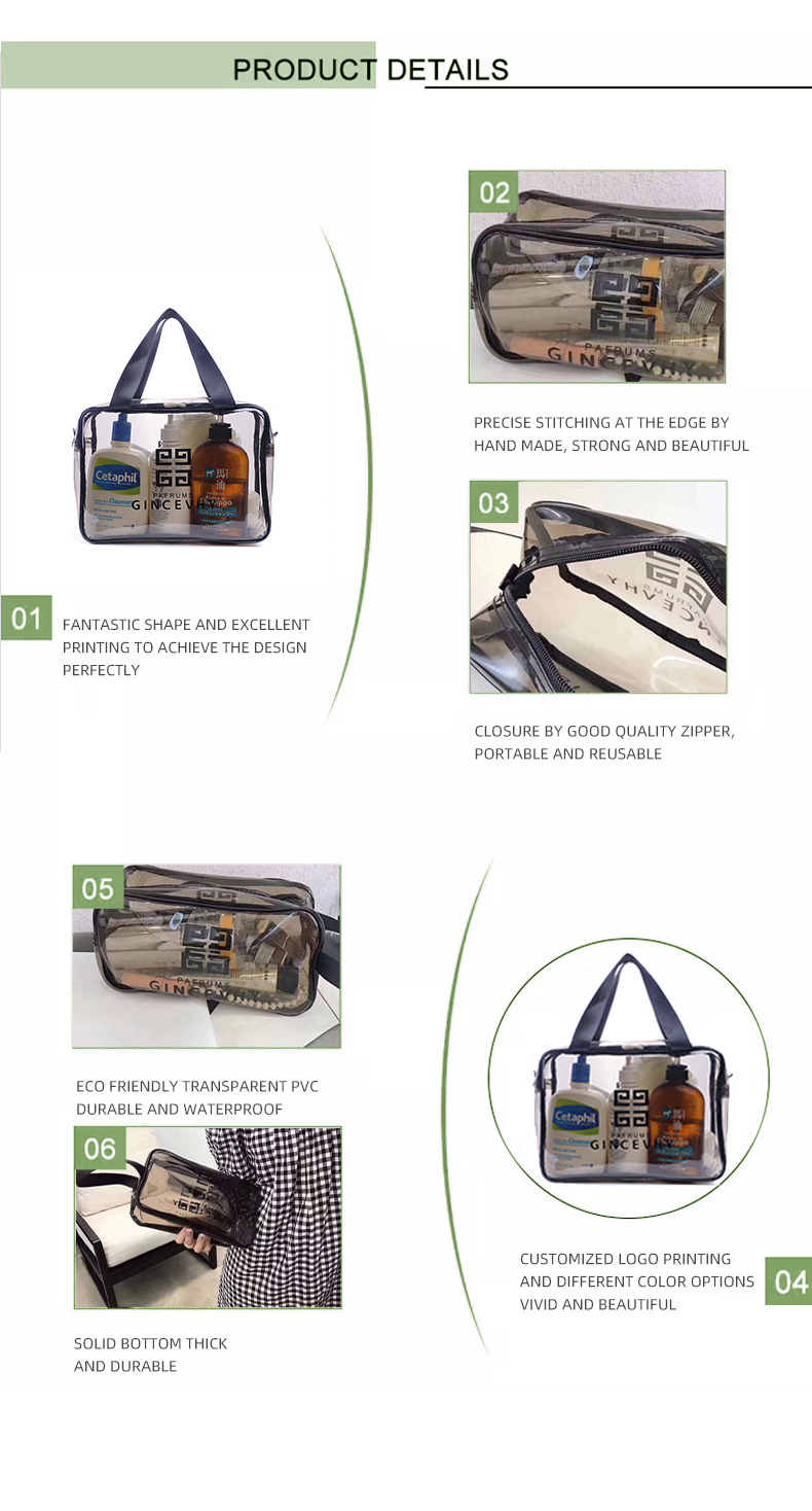 Various Specifications Profesio<i></i>nal Makeup Bag Makeup Bag Travel Case Marble Makeup Bag