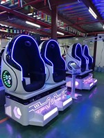 Chaise d'oeufs VR adaptée à DeePoon E4 DPVR avec taux de rafraîchissement de 120Hz 3664*19920 de résolution 116 degrés de champ de vision VR