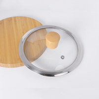 Ensemble de casseroles en acier inoxydable à trois couches avec poignées en bois, ensemble de casseroles et de marmites pour cuisinière à induction, pour la cuisine à domicile