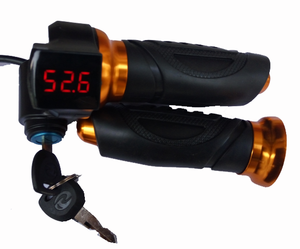 E Phụ tùng xe đạp ga cho động cơ điện với màn hình LCD Pin indictor và trên Off chuyển đổi và kỹ thuật số readout điện áp - Product Image 3