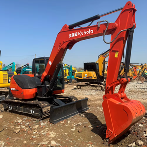 Excavadoras KUBOTA KX183 KX165 KX185 de tamaño pequeño, 8 toneladas, 6 toneladas, 8 toneladas, excavadoras de segunda mano, excavadoras de cadenas en venta - Product Image 1