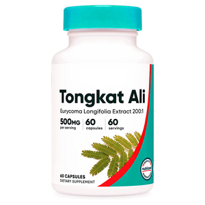 Cápsulas Duras con Fórmula Personalizada OEM ODM, Suplemento Orgánico de Tongkat Ali para Energía y Salud Inmunológica para Adultos, No Apto para Mujeres Embarazadas - Product Image 2