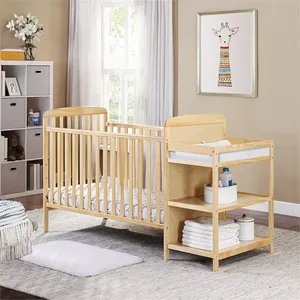 Montessori 3-in-1 nôi Changer Combo cho daycare mẫu giáo mầm non bằng gỗ nghỉ ngơi giường chập chững thay đổi phòng tắm phòng tập thể dục ngoài trời - Product Image 2
