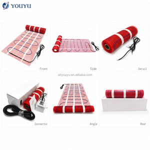 Tapis chauffant électrique pour projets hôteliers, double feuille de chauffage, certifié CE, 110V 220V, 100-200W/m², chaleur radiante, personnalisable <span class=keywords><strong>en</strong></span> usine - Product Image 2