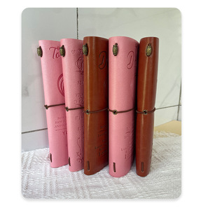 Cuaderno de Viaje A6 Personalizado Premium con <span class=keywords><strong>Cubierta</strong></span> de Cuero Grabada, <span class=keywords><strong>70</strong></span> Hojas, Diario Vintage - Product Image 4