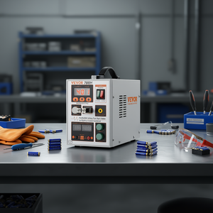 Soldadora de Puntos por Pulso Vevor 788H de 0.15mm y 1000W para Celdas 18650 y 14500 - Product Image 2