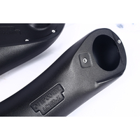 Snorkel d'admission d'air moteur tout-terrain UNITY 4x4 pour Prado 150 (2000-2007) en LLDPE, position droite, noir